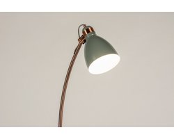 Lumidora Vloerlamp 72261 - RITA - E27 - Grijs - Roodkoper - Metaal