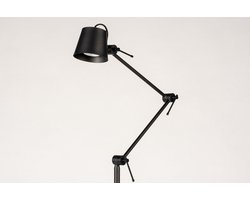 Lumidora Vloerlamp 74427 - SYDNEY - GU10 - Zwart - Metaal