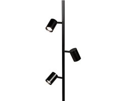 Lumidora Vloerlamp 75580 - DEIA - 3 Lichts - GU10 - Zwart - Metaal