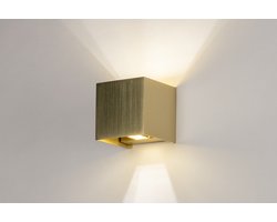 Lumidora Wandlamp 13935 - Voor binnen - VEGAS - G9 - Goud - Messing (kleur) - Metaal