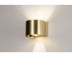Lumidora Wandlamp 13936 - Voor binnen - MIAMI - G9 - Goud - Messing (kleur) - Metaal