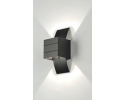 Lumidora Wandlamp 70975 - Voor binnen - LOUA - G9 - Zwart - Metaal