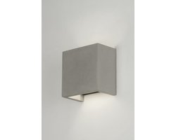Lumidora Wandlamp 72426 - Voor binnen - BRONX - G9 - Betongrijs - Beton