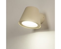 Lumidora Wandlamp 74756 - GU10 - Beige - Zand - Metaal - Buitenlamp - Badkamerlamp - IP44