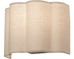 Lumidora Wandlamp 75181 - Voor binnen - FLORAL - E27 - Beige - Zand - Metaal