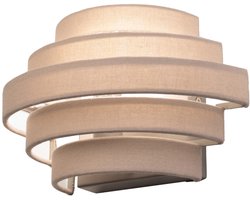Lumidora Wandlamp 75273 - Voor binnen - POLIGNANO - G9 - Taupe - Metaal