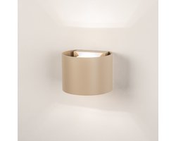 Lumidora Wandlamp 75282 - Voor binnen - VEGAS - G9 - Beige - Zand - Metaal