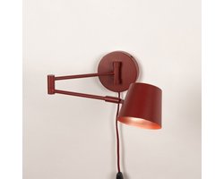 Lumidora Wandlamp 75320 - Voor binnen - SYDNEY - GU10 - Rood - Metaal