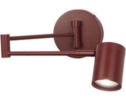 Lumidora Wandlamp 75321 - Voor binnen - TON - GU10 - Rood - Metaal