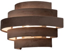 Lumidora Wandlamp 75400 - Voor binnen - POLIGNANO - E14 - Grijs - Bruin - Metaal