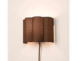 Lumidora Wandlamp 75604 - Voor binnen - FLORAL - E27 - Bruin - Metaal