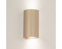 Lumidora Wandlamp 75711 - Voor binnen - ATHENA - 2 Lichts - GU10 - Beige - Zand - Metaal