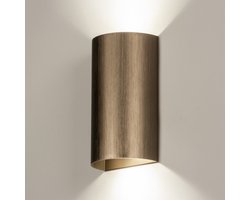 Lumidora Wandlamp 75713 - Voor binnen - ATHENA - 2 Lichts - GU10 - Brons - Bruin - Metaal