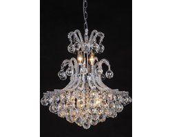 Lumilamp Kroonluchter 60-180 x Ø50 cm Transparant IJzer