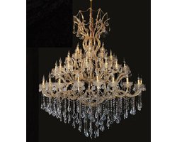 Lumilamp Kroonluchter Ø 170x200/270 cm Goudkleurig IJzer