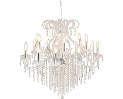 Lumilamp Kroonluchter Ø 85x71 cm Zilverkleurig IJzer