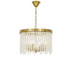 Lumina Deco Balmena Kroonluchter - Messing & Kristal, Ø40cm