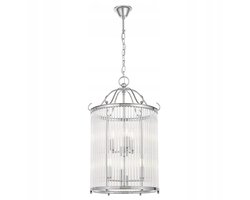 Lumina Deco Boston Hanglamp Loft Chroom 6xE14