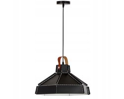 Lumina Deco CONA W1 Zwarte Hanglamp Metaal E27