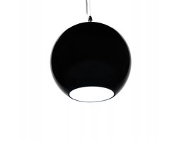 Lumina Deco Molton Hanglamp Zwart Glas E27
