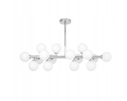 Lumina Deco Petrica Hanglamp 16xBianco/Chroom G9