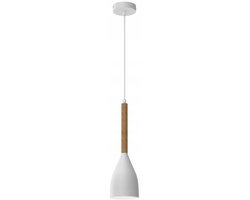 Lumina Muza NEW Hanglamp Wit/Bruin - Stijlvolle Keukenverlichting