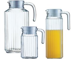 Luminarc Quadro waterkan - 1,2 liter