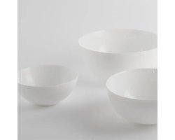 Luminarc - saladekom set - Selection - 3-delig - wit - magnetronbestendig, stapelbaar