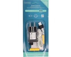 Lumineo Adapter - 2x AAA batterijen - batterij vervanger - 300 cm aanloopsnoer - IP20