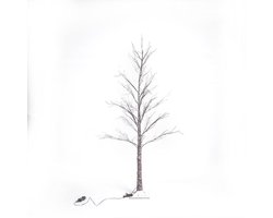 Lumineo - Besneeuwde lichtboom voor binnen en buiten - LED - H 180cm