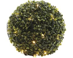 Lumineo Buxus kerstverlichting - lichtnet - 120 led lampjes - warm wit - 80 x 80 cm - buxusverlichting