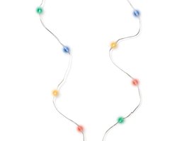 Lumineo Draadverlichting - micro - 20 lampjes - LED - gekleurd - kerstverlichting
