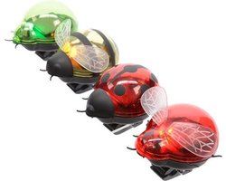 Lumineo LED solar insecten 8x7x6cm (1 stuk) assorti
