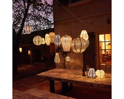 LUMIZ Solar Tuinverlichting - op zonneenergie - Buitenlampjes - Buitenverlichting - Buitenlamp - Iris Set - 2 stuks