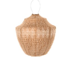 Lumiz Solar Tuinverlichting - Tuinverlichting op zonne energie - Buitenlampjes - Tuinverlichting op zonneergie - Buitenverlichting - Decoratie - Funale Crown - 40 cm - Abrikoos