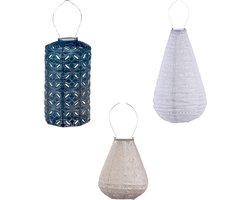 Lumiz Solar Tuinverlichting - Tuinverlichting op zonne energie - Tuinverlichting - Buitenlampjes - Tuinverlichting op zonneenergie - Buitenverlichting - Buitenlamp - Decoratie - Tulip Set - 3 stuks