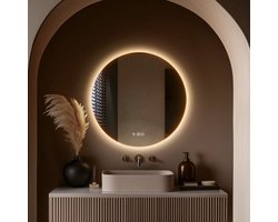 Lumoire® Badkamerspiegel Met Verlichting - Wandspiegel – 60CM - Rond
