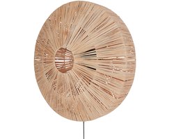 LUMUT - Wandlamp - Naturel - Stro