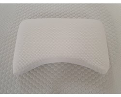 Luna Pillow 13 Firm Hoofdkussen - 60x40 - Traagschuim Hoofdkussen - Hoofdkussen nekklachten - zij- buik en rug slapers - Orthopedisch & ergonomisch Slaapkussen Maan-vorm