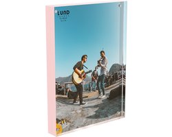 Lund - Skittle Fotolijst 13 x 18 x 2 cm - Polypropyleen - Roze