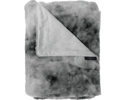 Lunetta Home - Plaid - Fake Fur ( Bont ) - Florence - Grijs - 150x200 cm - Deken - Zware kwaliteit