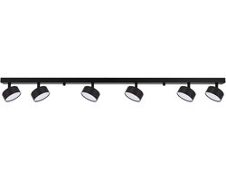 LUNVIGO plafondspot 6x GX53 zwart - opbouw armatuur - lengte 120cm | 6x GX53 | Max 35 watt