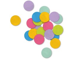LUQ – Party Dots Confetti – Multikleur – Luxe Decoratie – Feest Versiering – Direct Strooibaar – Verjaardag-Babyshower