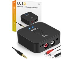 LUSQ® Bluetooth 5.0 Receiver - Draadloze Ontvanger - Bluetooth Zender - Bluetooth Ontvanger - Bluetooth Receiver