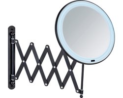 Lustro z oświetleniem/powiększające kosmetyczne ø 20 cm Barona – Wenko