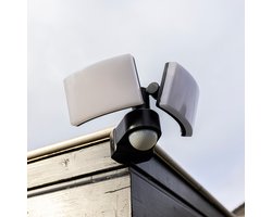 Luton - LED Wandlamp met sensor - 40 Watt 3300 Lumen - Bewegingssensor en schemerschakelaar - 3000K warm wit licht - dubbel