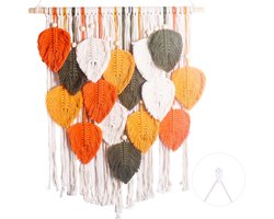 Luvetrex ® Bohemian Stijl Grote Makramee Wanddecoratie voor Woonkamer en Slaapkamer