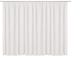 Luvetrex ® Gordijn, ondoorzichtig, verduisterend, kou en warmte afstotend, gordijn 300 cm x 245 cm, of 245 cm x 140 cm, ringgordijn, plooiband, universele band, decoratierand 3 meter