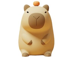 Luvido - Capybara Lamp - Capibara - Nachtlampje Kinderen & Baby - Siliconen - Lampje Slaapkamer - Knijplampje - Touch lamp