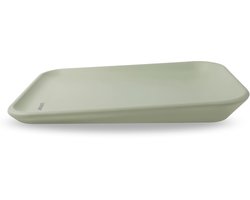 LUVION® Baby Changing Pad - Sage Green - Innovatief, Hygiënisch en Comfortabel Aankleedkussen - Verschoonkussen - Verschoonmatje - Verzorgingskussen - Waskussen